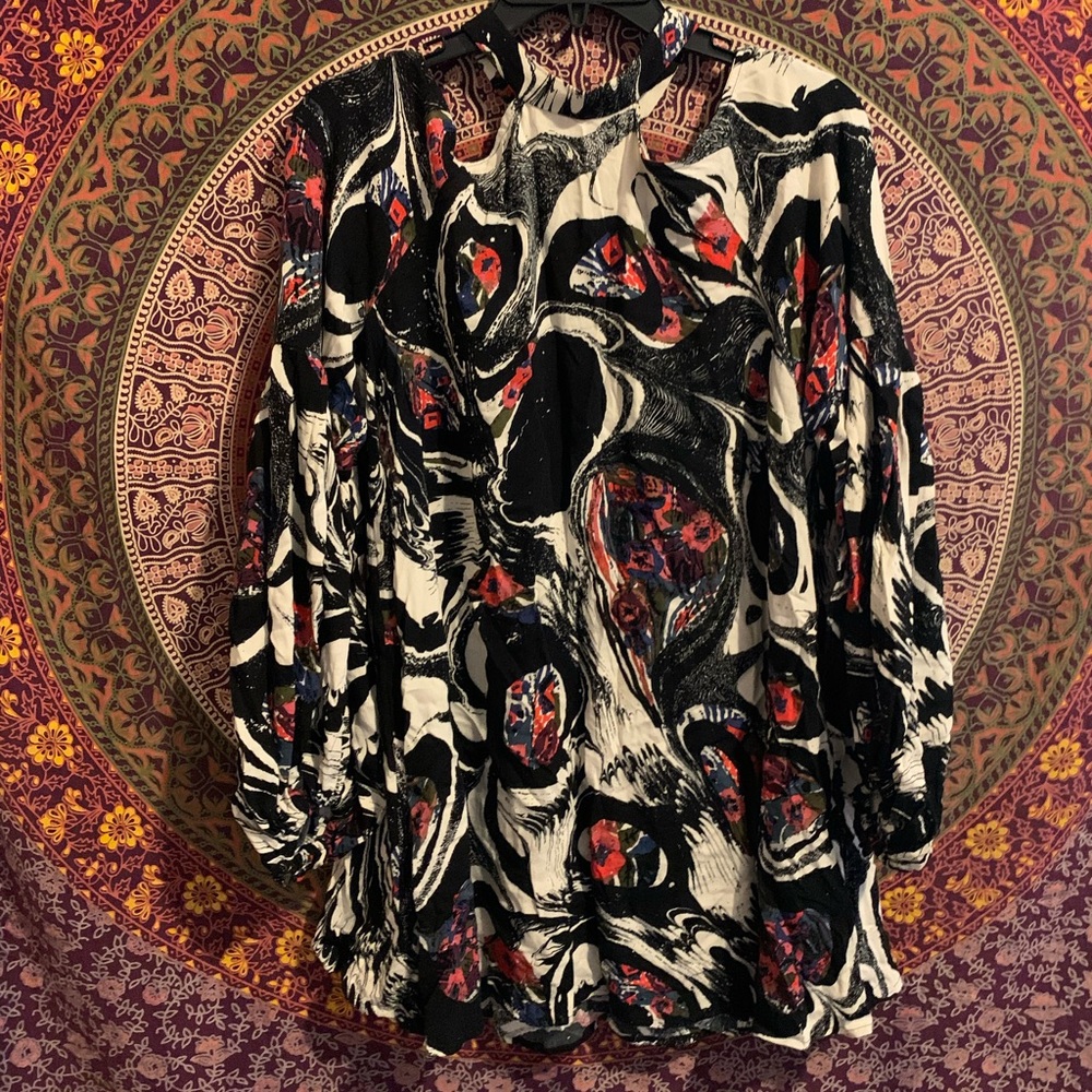 Free people 1960s festival dress